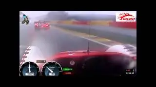 Spa Franchorchamps onboard. Wet Radical Masters race with Alex Kapadia