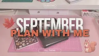 Plan with me in my new A5 Clever Fox ring planner | Hello September 1st 🍁