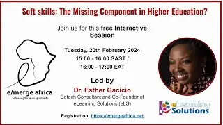 Soft skills the Missing Component  in Higher Education?