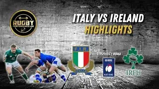 Rugby Six Nations 2023 - Italy vs Ireland | HIGHLIGHTS (2/25/2023) #rugby