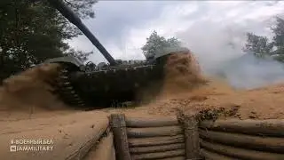 Метание противотанковой гранаты из окопа