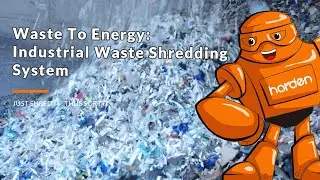 Waste To Energy: Industrial Waste Shredding System