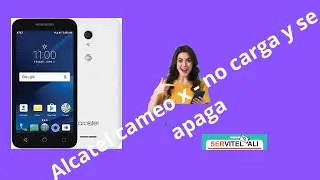 🔯Alcatel Cameo X no carga y se apaga aviso de bateria solucionado 🔯