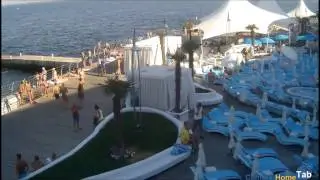 Веб-камера онлайн Пляжный комплекс и вид на море НЕМО, Одесса - Camera.HomeTab.info