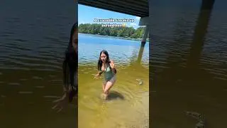 She’s never going swimming again 😬 #shortfeed