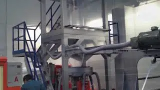 LPE 65A    LDPE Film Extruding Machine With Back To Back Auto Winding Stations