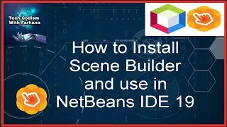 How to install Scene Builder with NetBeans IDE 19  // JavaFx 21 connect with Scene Builder //FXML