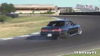Дрифт на Toyota Mark 2 и не только  720p