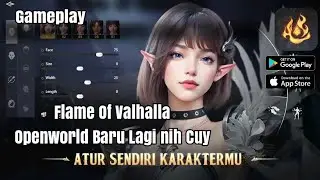 Game Openworld Baru lagi Nih Cuy!!! Bebas Custom Karakter || Flame Of Valhalla Indonesia