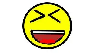Emoji Drawing - Grinning Squinting Face