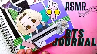 Journal with me | BTS ASMR journal  | Jungkook journal