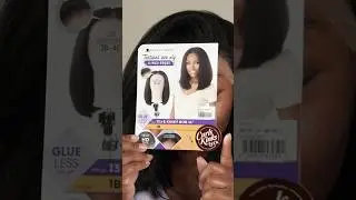 SENSATIONNEL KINKY EDGES KINKY BOB 14"  LACE FRONT SYNTHETIC WIG