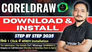 How to Download & Installation CorelDRAW in Windows? | Step By Step | Computer Tech Academy