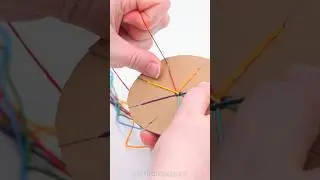Cardboard Loom Bracelet | DIY Friendship Bracelets 🫶🏼👯‍♂️