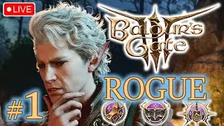 BEGINNING OF THE PARTY – BALDUR’S GATE 3 Rogue Thief Stealthy Full Release Gameplay Walkthrough #1