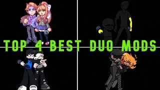 Friday Night Funkin - Top 4 Best Duo Mods - FNF Mods