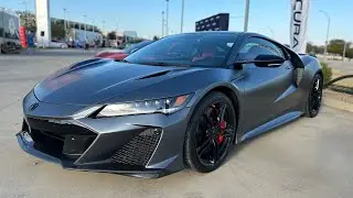 Gotham Gray 2022 Acura NSX Type-S Walkaround