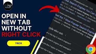 [Google Hack]🔥 Open Google Search Results in New Tab without Right Click | Hacksterzack