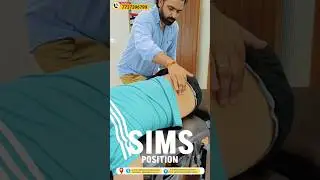SIMS Mobilization technique for Lumbar and SACRUM spine dysfunction treatment #facts #spine #viral