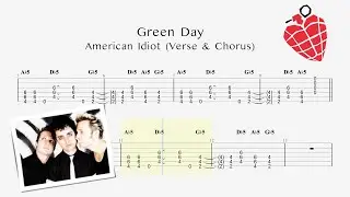 Green Day - American Idiot // Guitar TABS