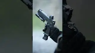 Custom 9mm pistol, bump fire activated. (Springfield 1911 DS, Monsoon Tactical)