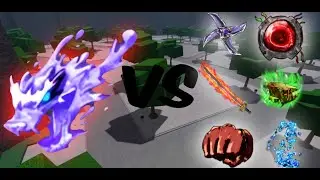 Martial Artist VS ALL OTHER CHARACTERS in THE STRONGEST BATTLEGROUNDS