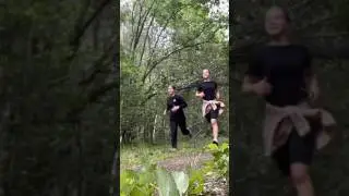 Пробежка фигуристов с приключением😅