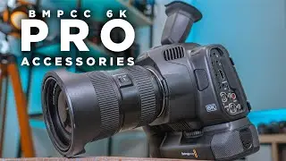 New BMPCC 6K Pro Viewfinder and Battery Grip