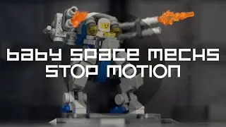 baby space mechs // stop motion