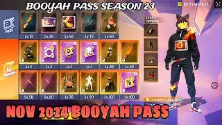 November Booyah Pass Free Fire 2024 - Ding Ding Booyah Pass season 23 - Next Booyah Pass Free Fire