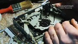 Автомагнитола SONY не читает диски чистка лазерной линзы.