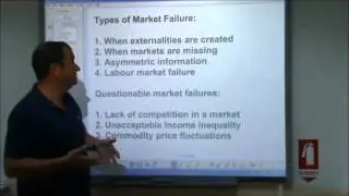 AS-Level Economics Video 16 - An Introduction To Market Failure