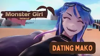 ❤️DATING MAKO The Muscle Mommy Sharkmaid | Monster Girl Island