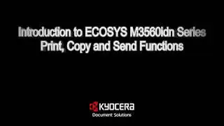 Kyocera ECOSYS M3560idn Intro by SumnerOne | Drake Systems | Tulsa