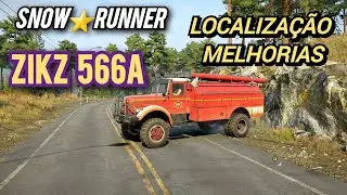 Snowrunner: ZIKZ 566A - LOCALIZAÇÃO & MELHORIAS.