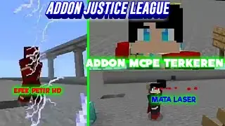 ADDON MCPE TERKEREN | ADDON JUSTICE LEAGUE | KEREN BANGET