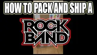 How to PACK and SHIP a Rock Band Set #shorts
