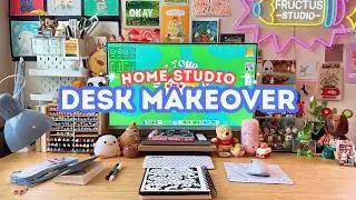 Dream Art Studio Makeover 🌱✨ Cozy & Creative Desk Setup
