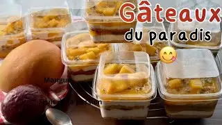 Exotic Cakes: Mango and Passion Fruit / a gourmet fusion #mango #passionfruit