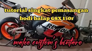 tutorial cara pasang bodi balap gsx by MALEOCUSTOM's 34