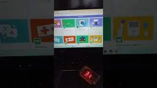 スクラッチでマイクロビットを使う手順。スクラッチを動かして、マイクロビットを接続します。