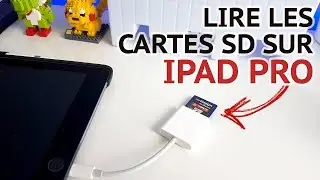ADAPTATEUR CARTE SD LIGHTNING pour lire les photos & vidéos sur iPAD PRO !!!