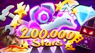200,000 Stars | Geometry Dash 2.11 | MrSpaghetti