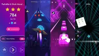 Beat Jumper VS Space Dancing VS Music Magic Tiles VS Beat Smash || EDMRush..!!