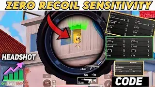 NEW UPDATE 2.9.0 !! BEST SENSITIVITY CODE + CONTROL SETTINGS PUBG MOBILE/BGMI
