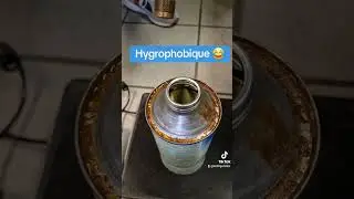 Hygroscopique!