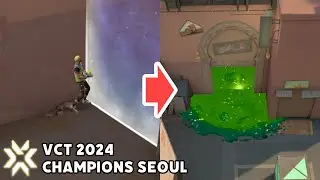 Mosh Pit lineup on Bind used by EDG nobody in VCT 2024 Champions Seoul【 VALORANT Gekko 】