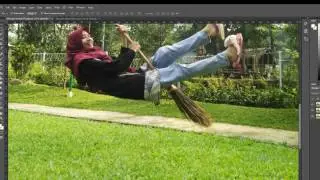 Cara Membuat Foto Melayang atau Anti Gravitasi di Adobe Photoshop