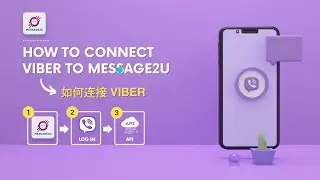 How to Connect Viber to Message2u   English Version