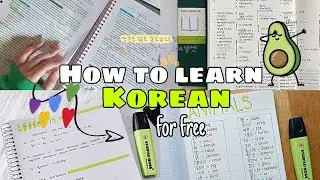 How To Learn Korean For Beginners 📗✍️